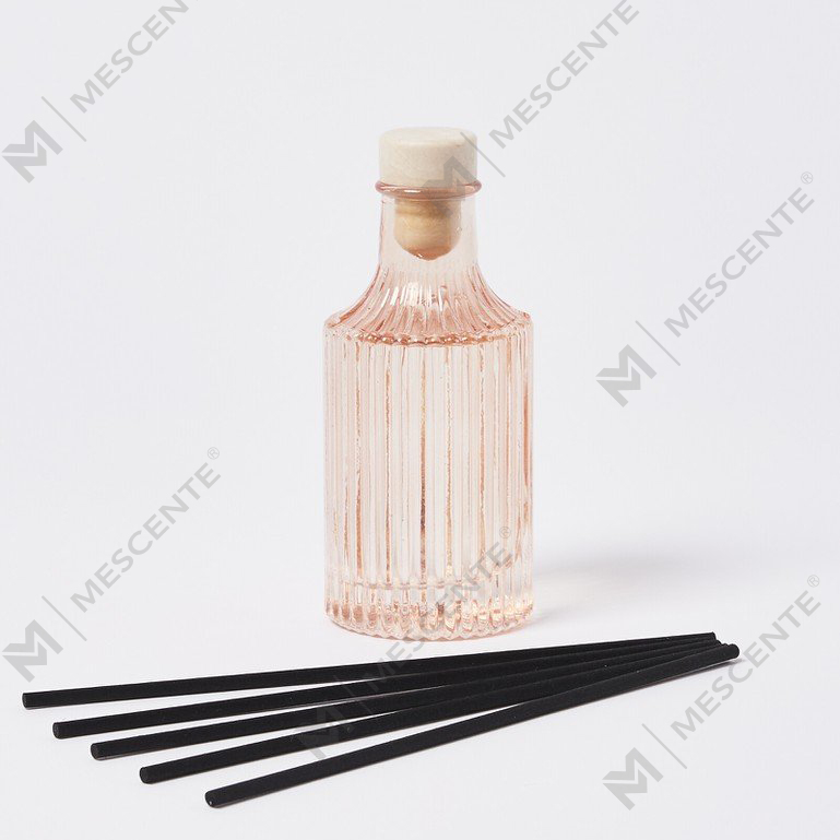M&Scent কাস্টম 100ml 200ml কাচের বোতল Tatakan Untuk Flower Reed Diffuser