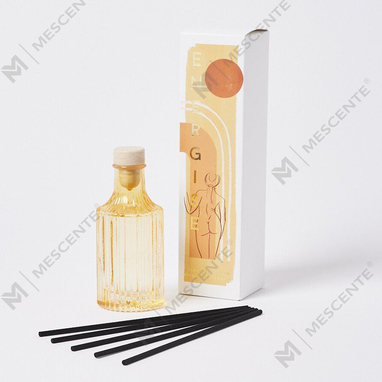 M&Scent কাস্টম 100ml 200ml কাচের বোতল Tatakan Untuk Flower Reed Diffuser
