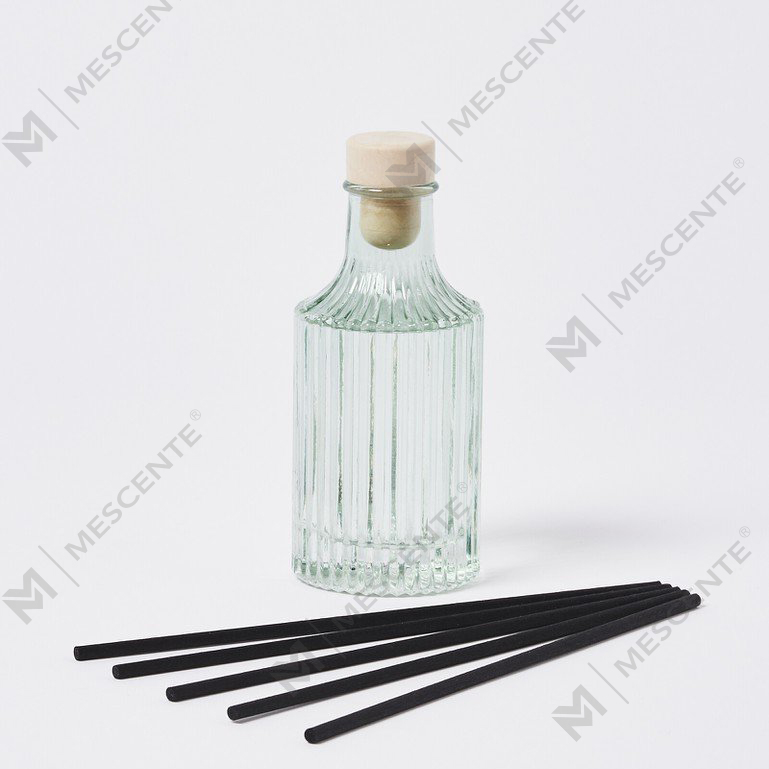 M&Scent কাস্টম 100ml 200ml কাচের বোতল Tatakan Untuk Flower Reed Diffuser
