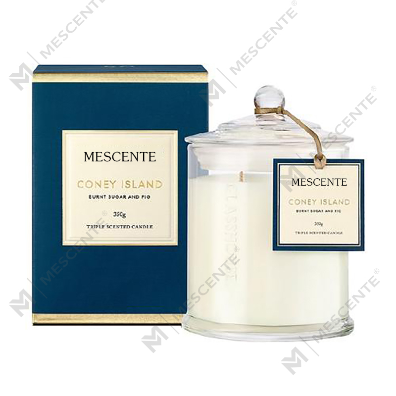 M&Scent পাইকারি বিলাসবহুল কাস্টম প্রাইভেট লেবেল ক্রিসমাস গম্বুজ জার ঢাকনা সহ সুগন্ধযুক্ত সয়া মোমবাতি